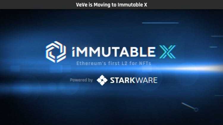 VeVe X ImmutableX
