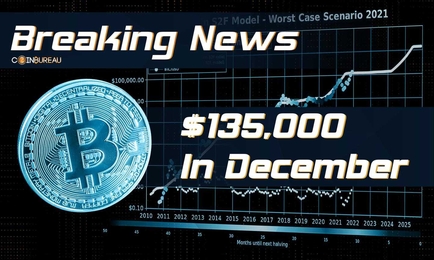 Bitcoin $135,000 In December? Crypto Analyst PlanB Gives An Update On Bull Market Projection