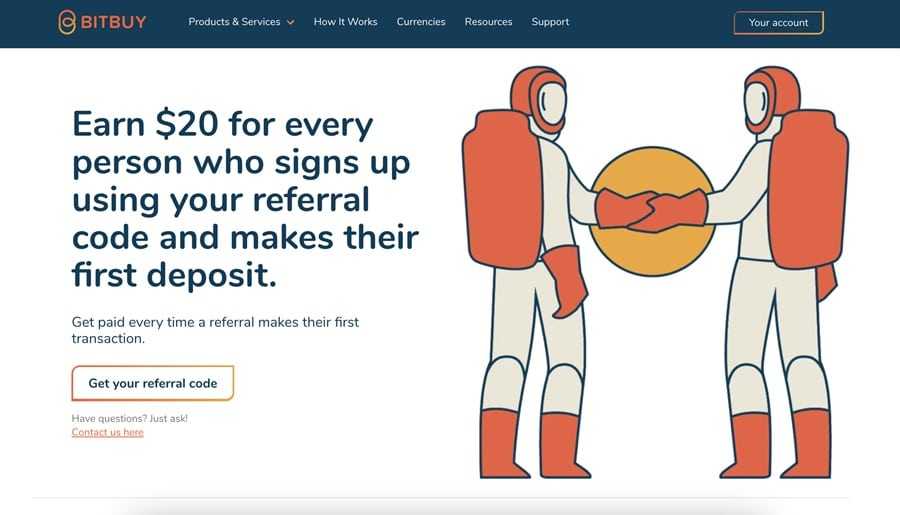 Referral Program Bitbuy