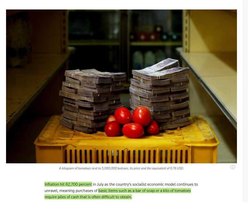 Venezuela inflation