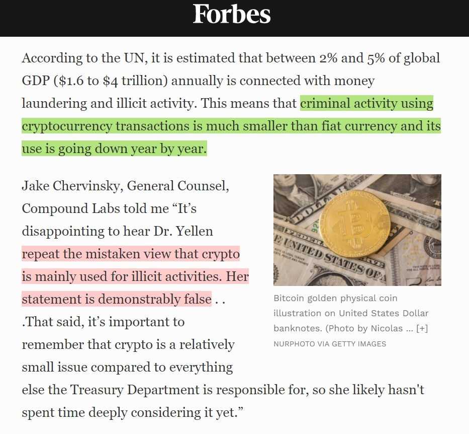 Forbes on Bitcoin