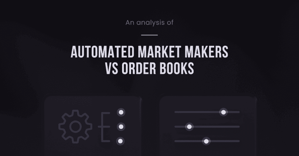 AMM vs Order Books via Medium