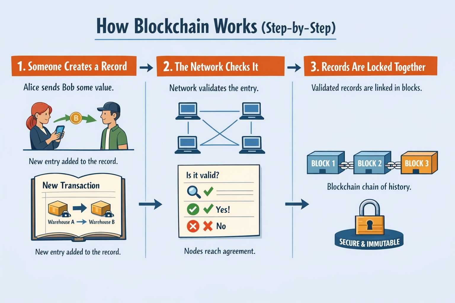 How Blockchain Works
