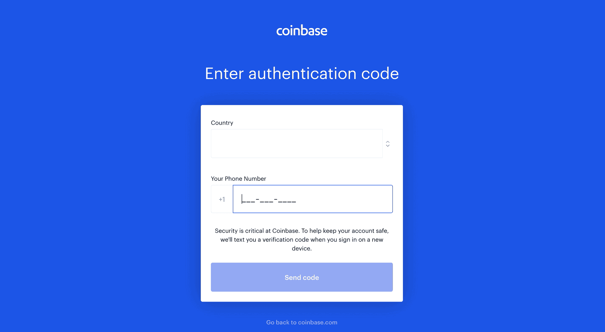 Coinbase Sign Up