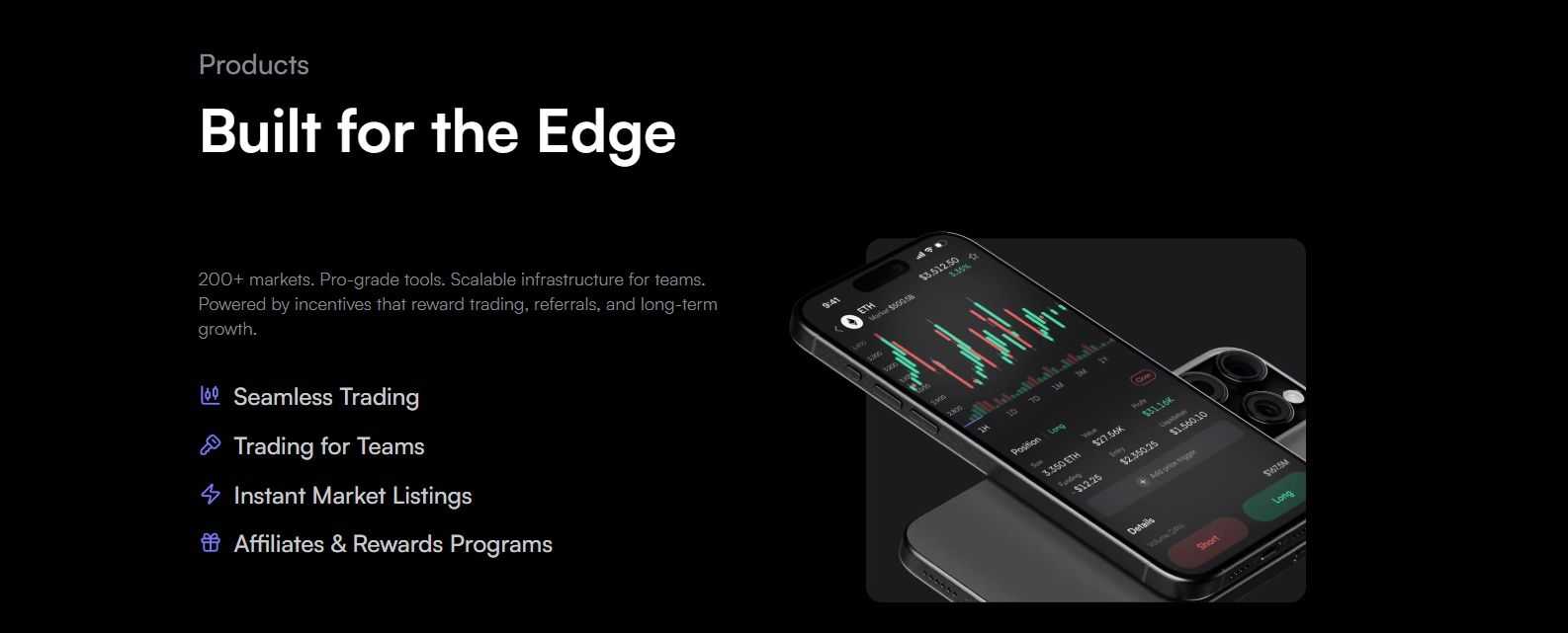 dYdX Features and Trading Experience