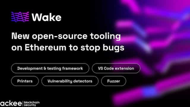 Wake: New open-source tooling on Ethereum to stop bugs!