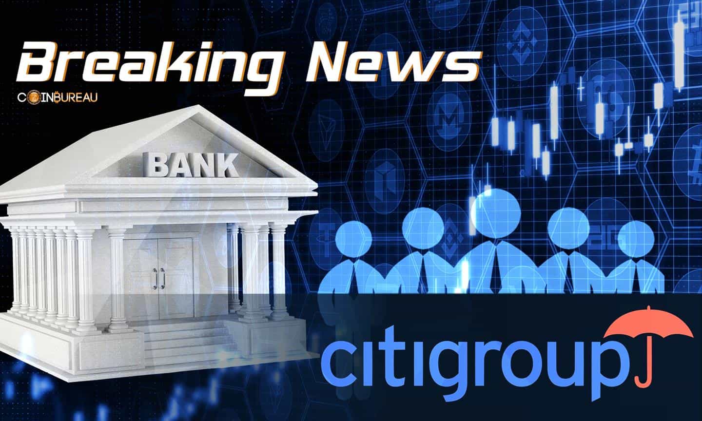 Banking Titan Citigroup Launches 100-Staffer Hiring Spree For New Crypto Division: Report