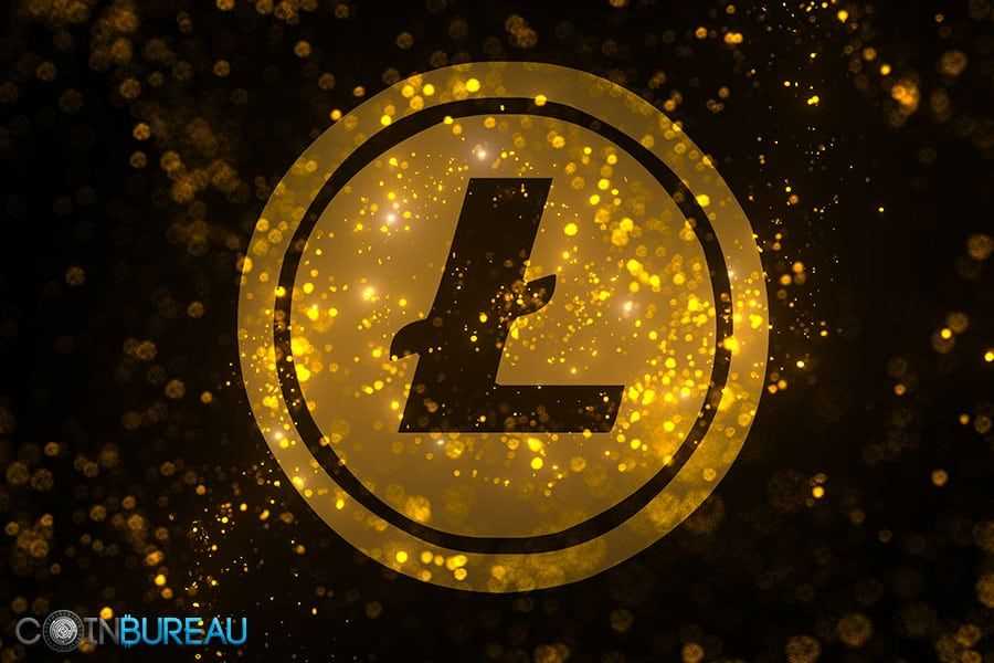 Litecoin Review Cover|Litecoin Foundation Logo|Lit