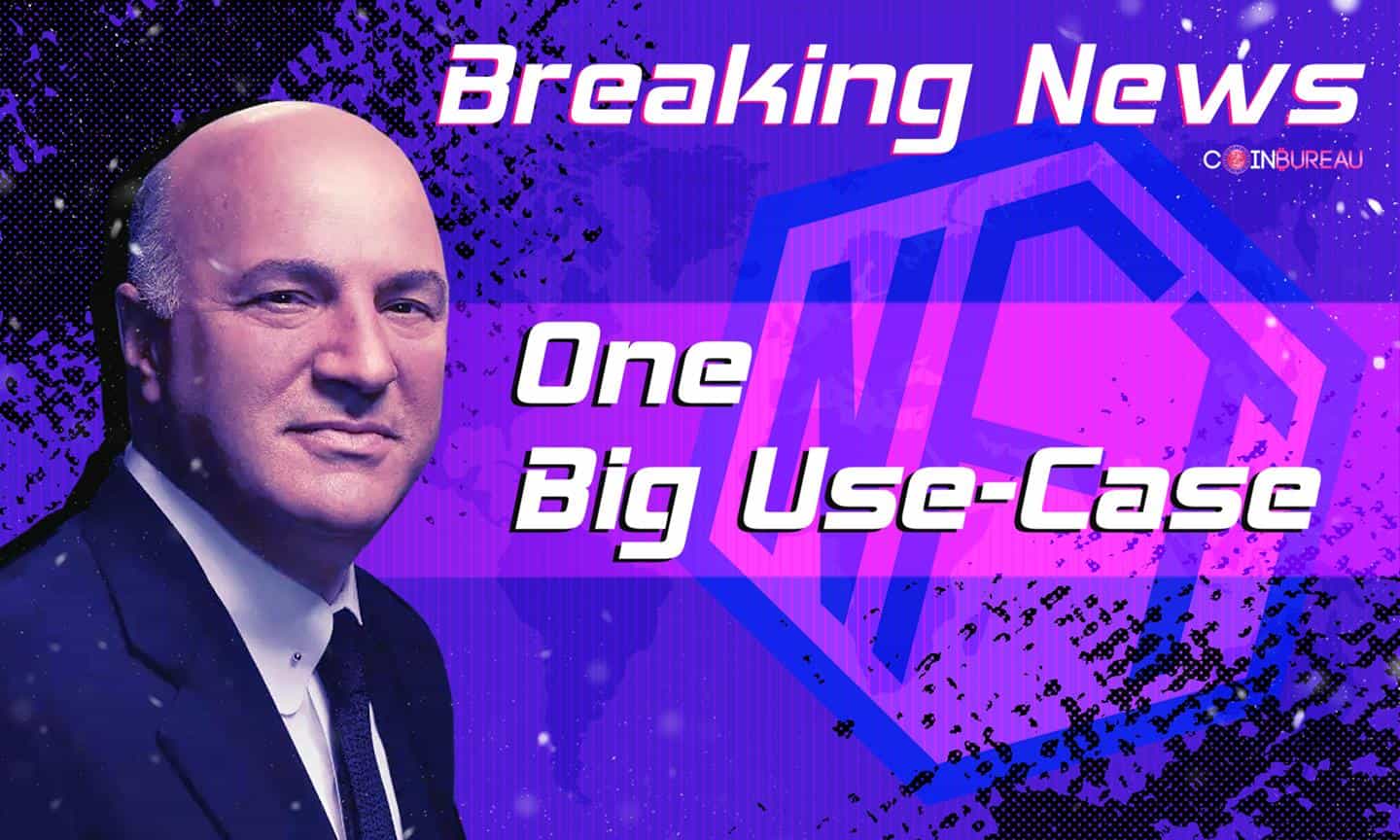 Kevin O’Leary Of Shark Tank Says NFT Market Will Be ‘Absolutely Huge’, Names One Big Use-Case