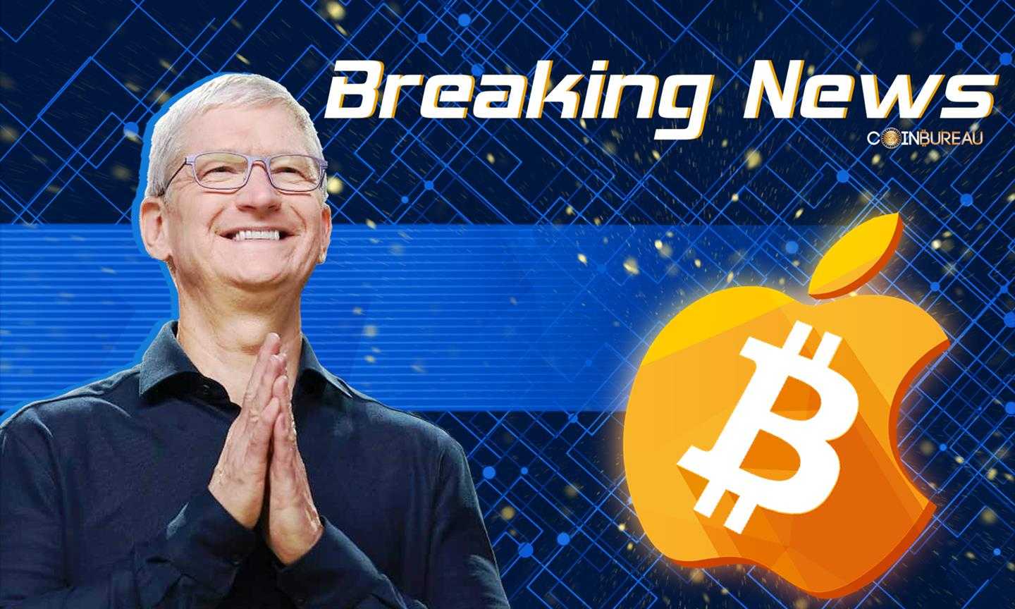 CEO of Apple Tim Cook Says He Owns Cryptocurrency – Is Apple The Next Tech Titan to Hold BTC?