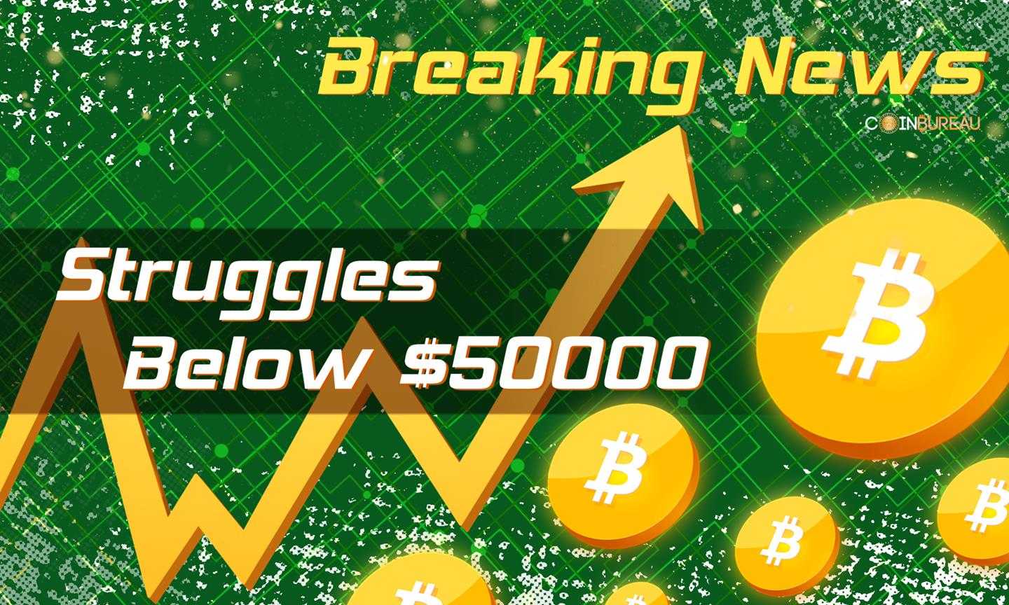 Time For a Bitcoin Rally? BTC Struggles Below $50k As Analysts Debate What’s Next