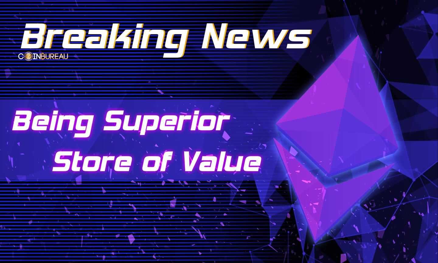 Researchers Say Ethereum Superior Store of Value vs Bitcoin