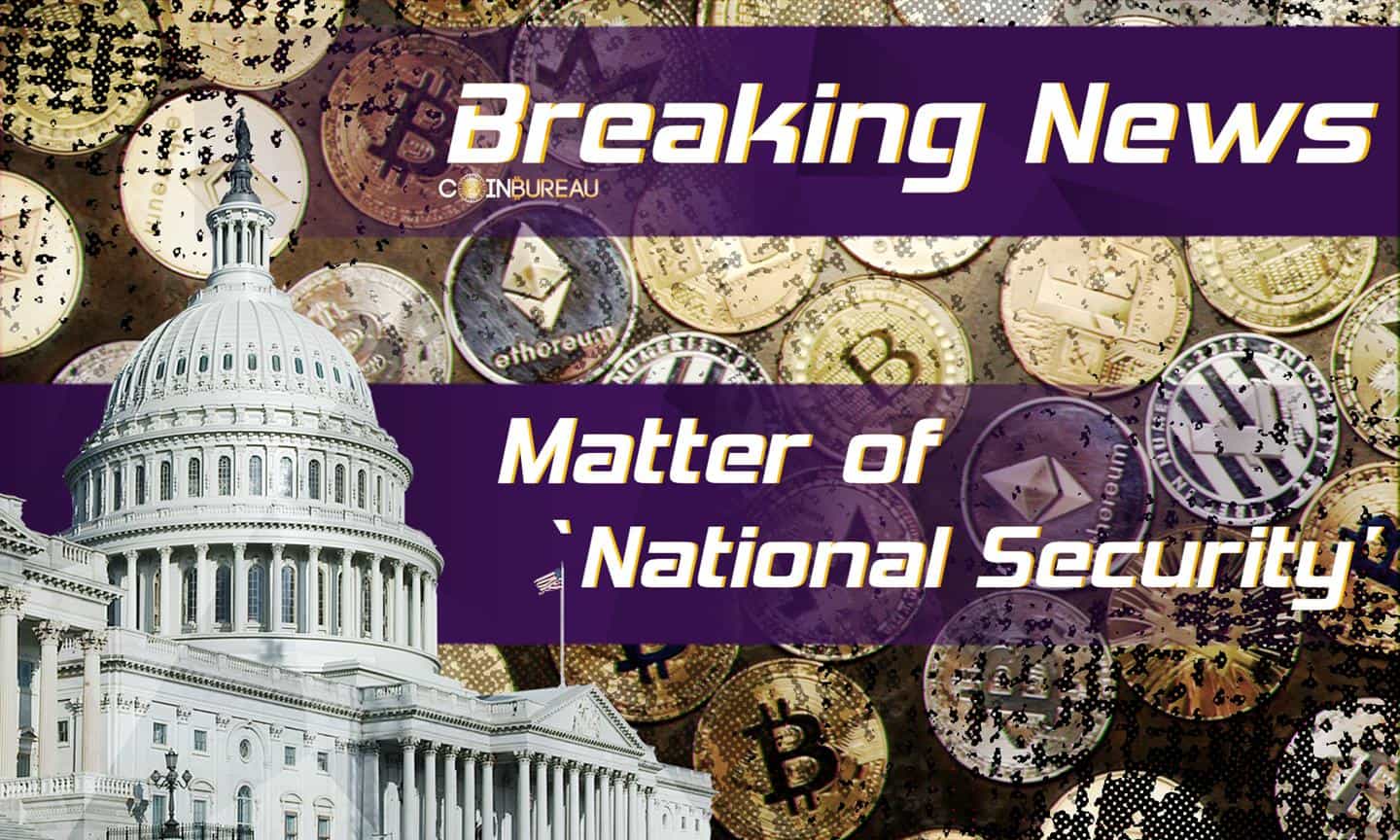 White House Reportedly Planning Crypto Regulation As Matter of ‘National Security'
