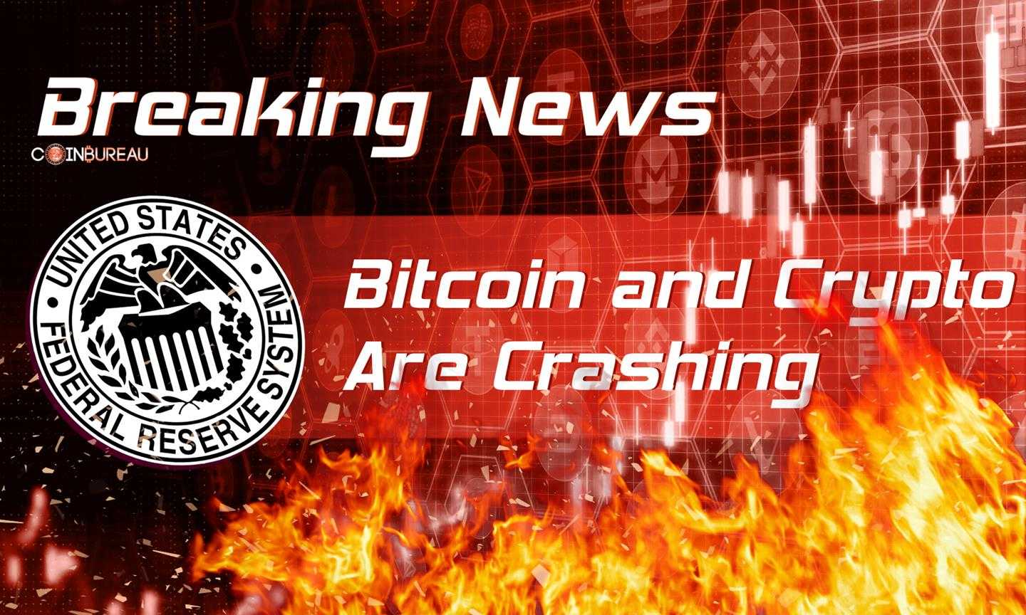 Why Bitcoin and Crypto Are Crashing (Hint: It’s the Fed)