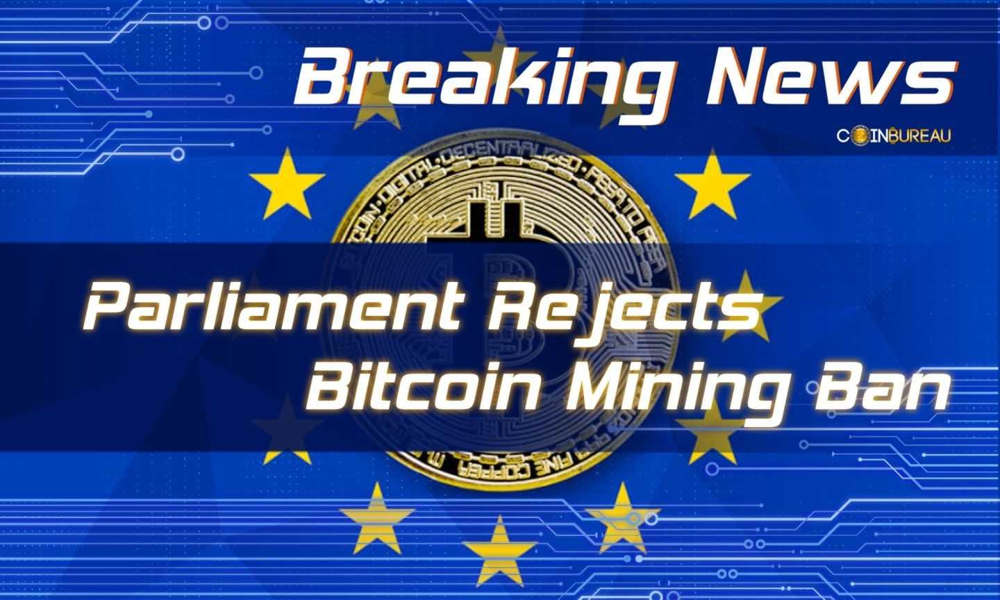 EU Votes to Reject DeFacto Ban On Bitcoin