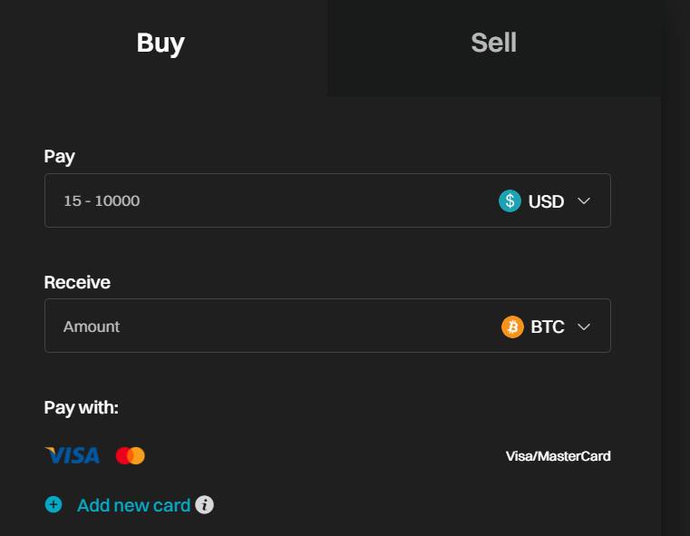 Buy Bitcoin on Bitget