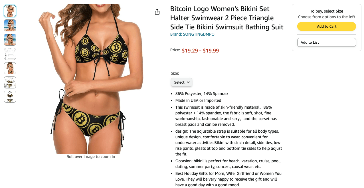 Bitcoin Bikini