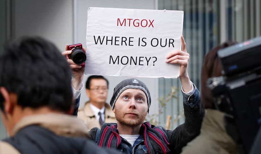Red Number Day: The Shadow of Mt Gox Strikes, Bitcoin Price Tanks