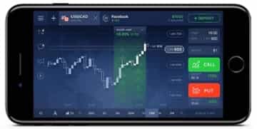 Mobile Trading App with IQ Option
