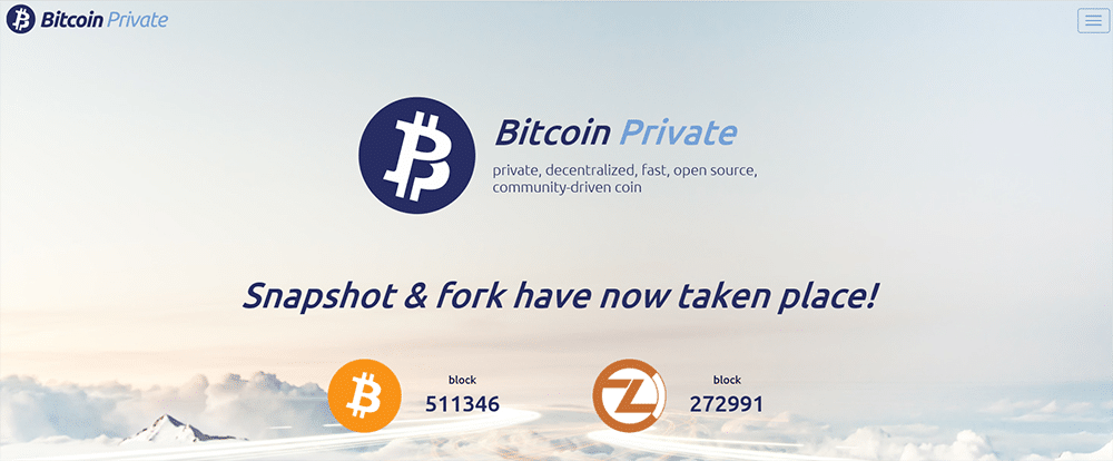 Bitcoin Private Fork