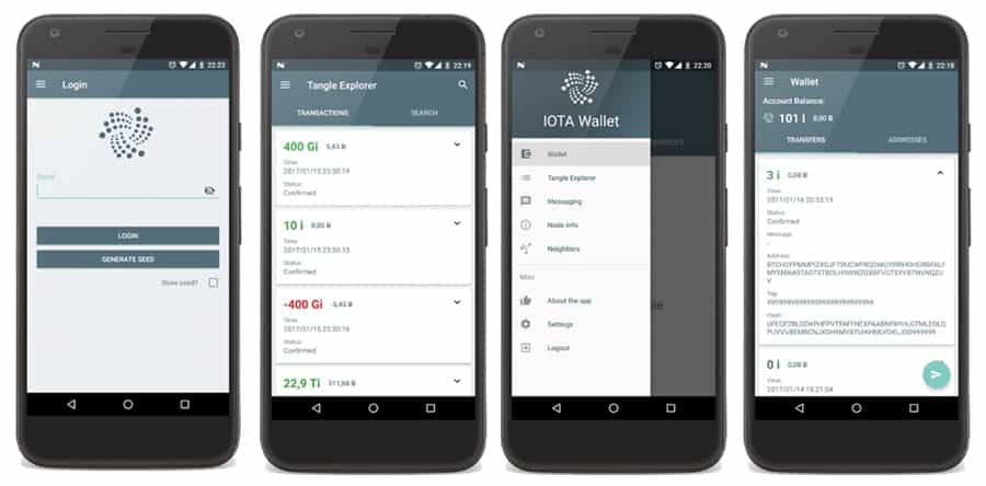 IOTA Android Mobile Wallet