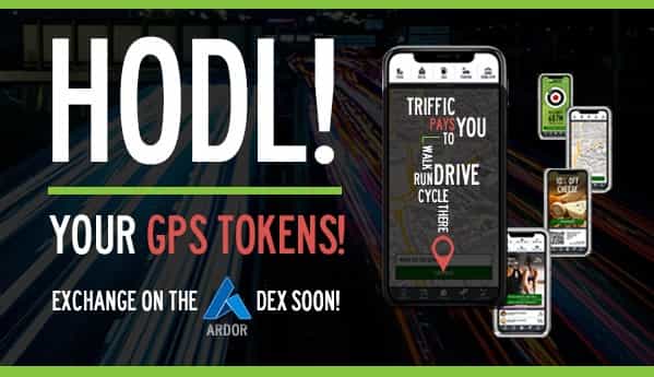 Hodl Your GPS Tokens
