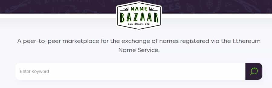 Name Bazaar Screenshot