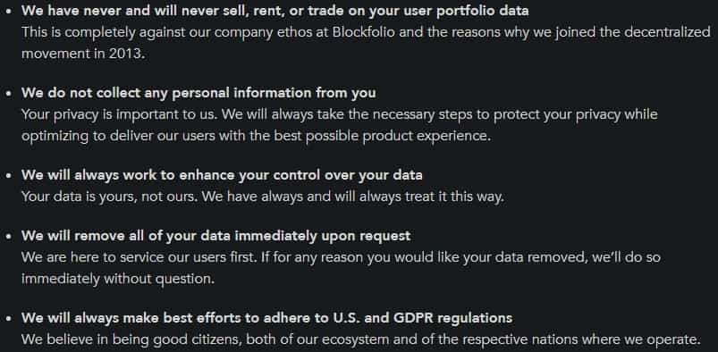 Blockfolio Privacy Policy