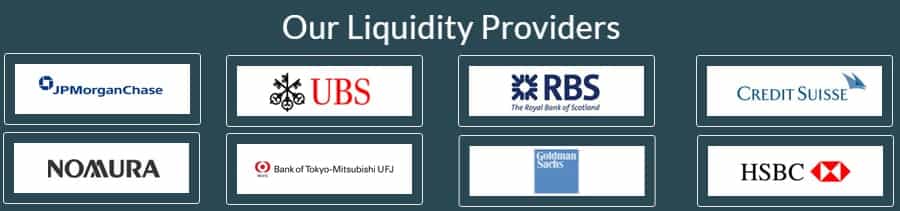 MyFX Markets Liquidity Providers