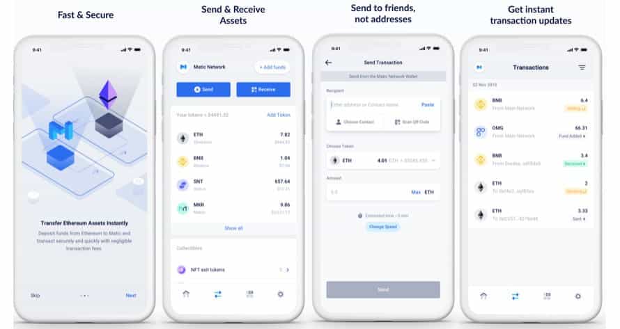Matic Mobile Wallet