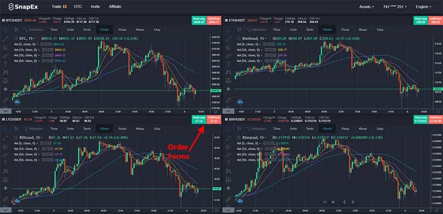 SnapEx Multiple Charts