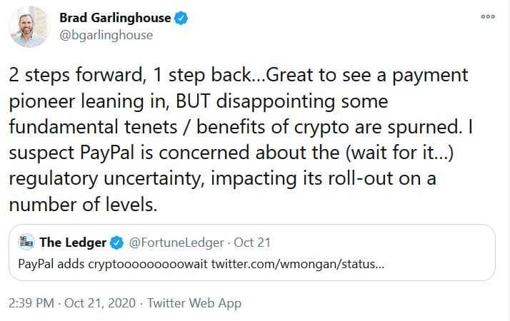 Garlinghouse PayPal