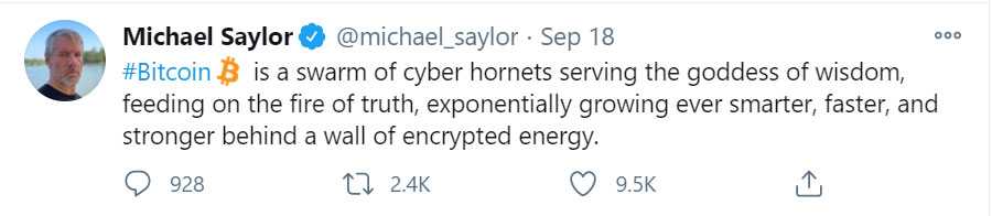 Michael Saylor Swarm Bitcoin