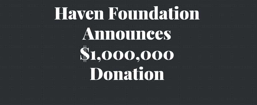Haven Foundation Donation