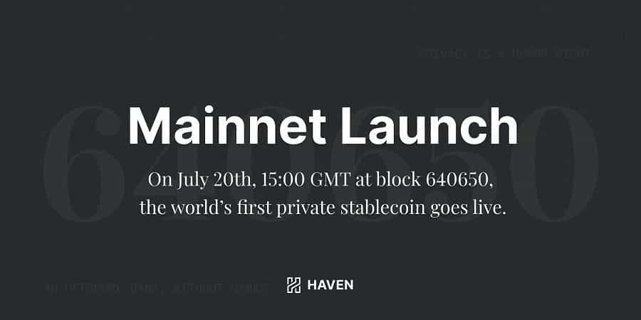Haven Protocol Launch