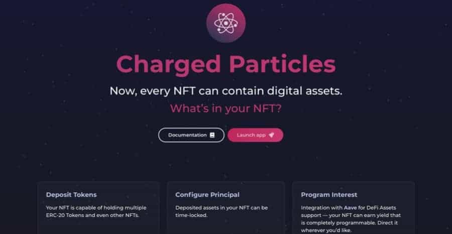 Charged Particles DeFi NFT