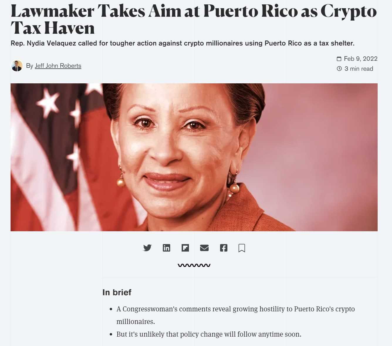 Puerto Rico Tax Shelter