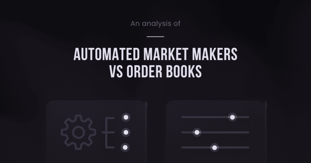AMM vs Order Books via Medium