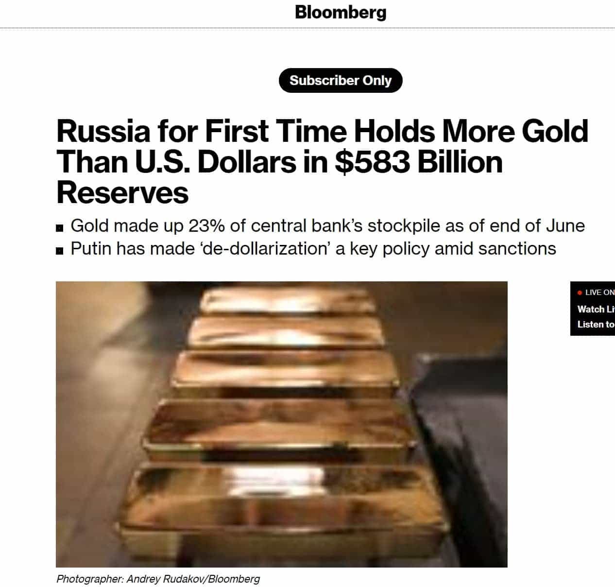 Russian Gold