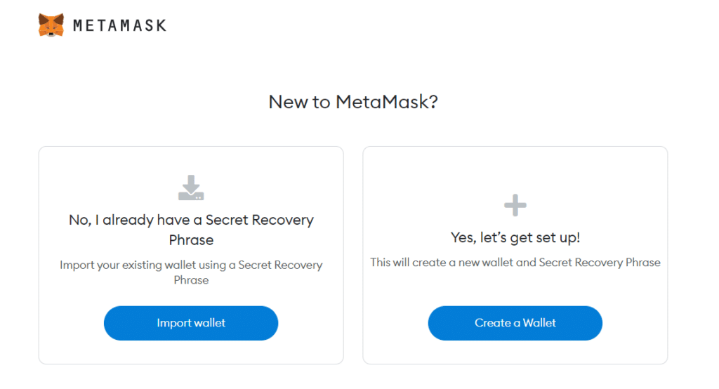 MetaMask-Wallet-Set Up