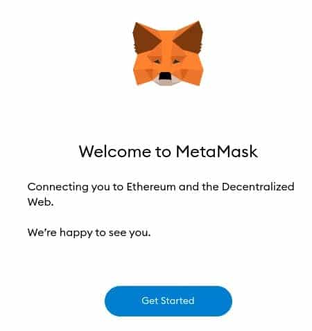 MetaMask-Welcome-Page