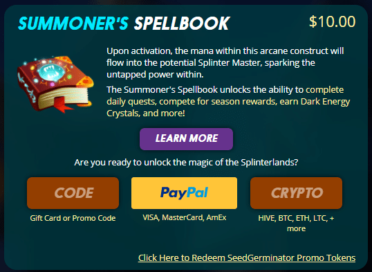 Summoner's Spellbook