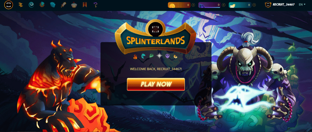 Welcome-Page-Splinterlands