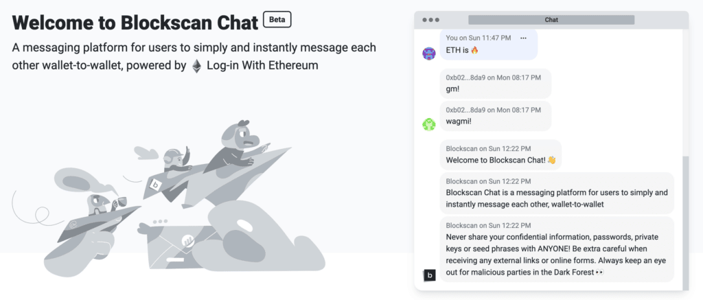 Blockscan Chat