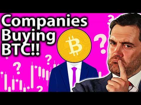 Companies BUYING BITCOIN!! What To Look Out For!!