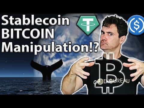 Are Stablecoins MANIPULATING Bitcoin?? My Findings! 
