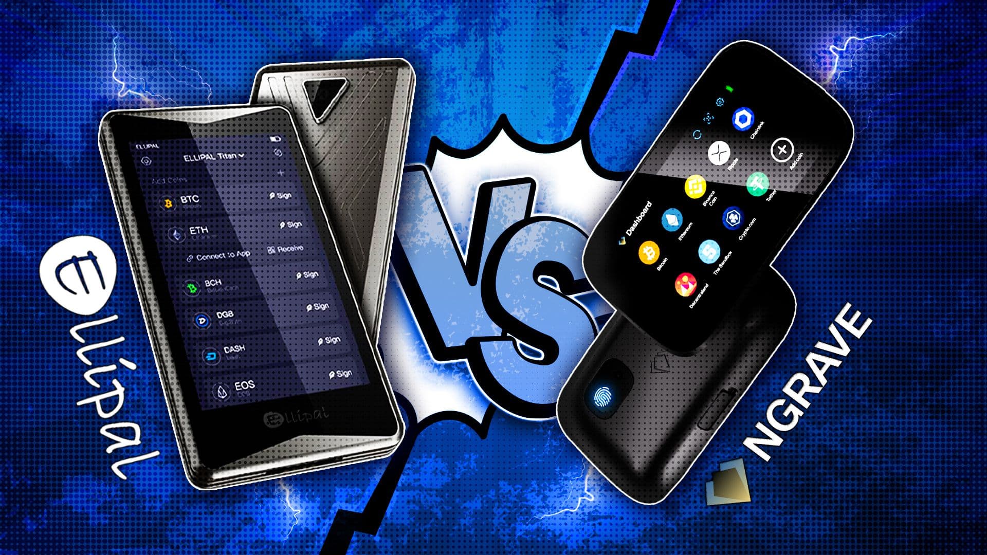 ELLIPAL Titan vs. NGRAVE ZERO: Hardware Wallets Compared!