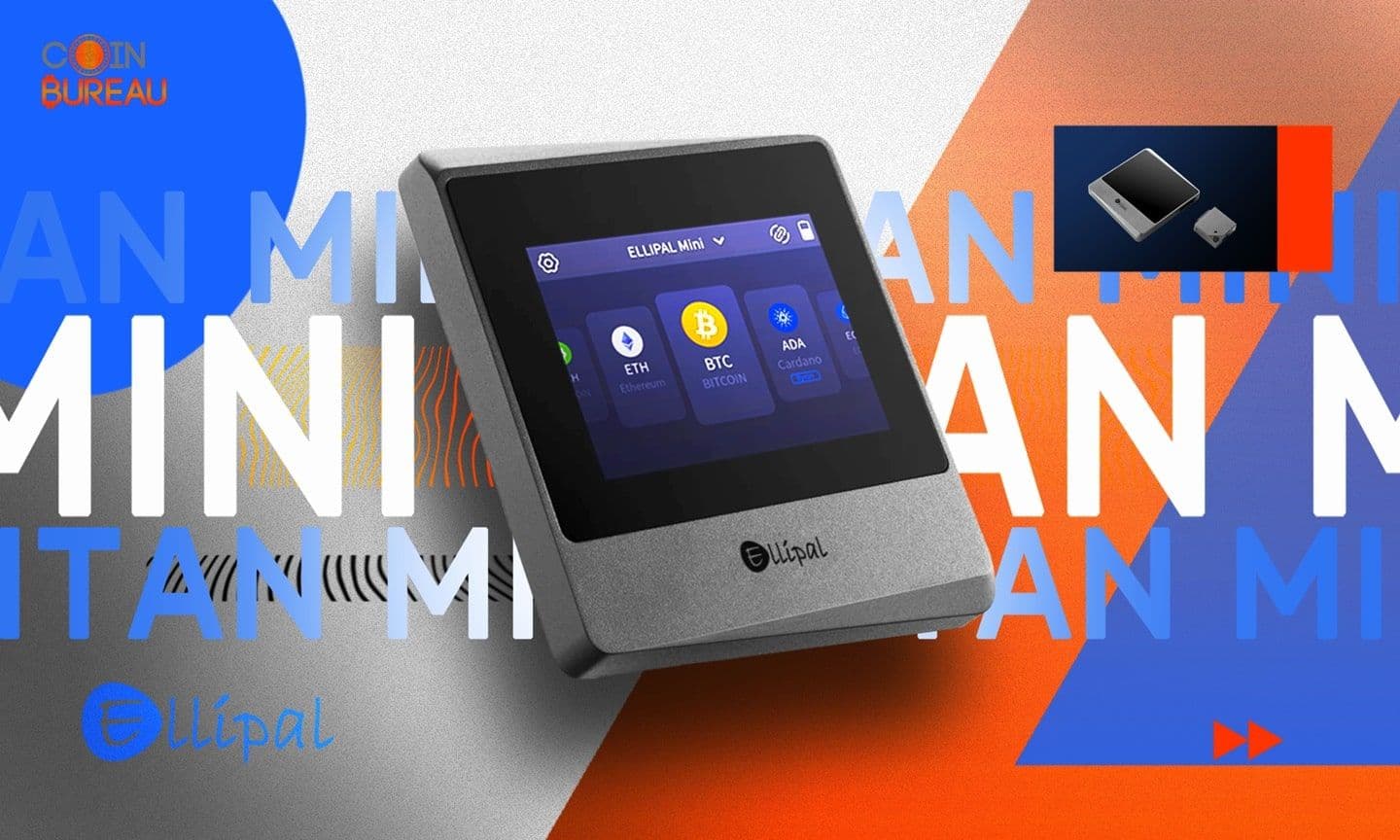 ELLIPAL Titan Mini Review 2024: Secure Crypto Wallet, But Mini!