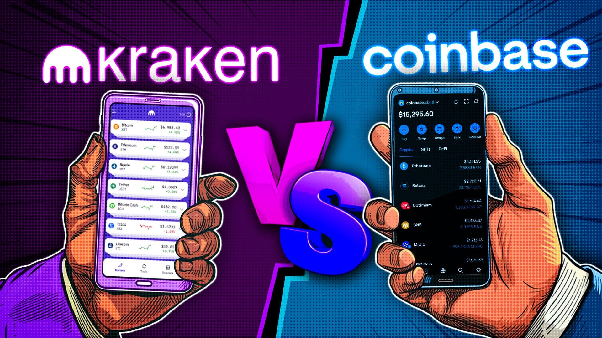 Kraken vs Coinbase 2026: Fees, Security, Staking, Perps, and Which Exchange Is Best?