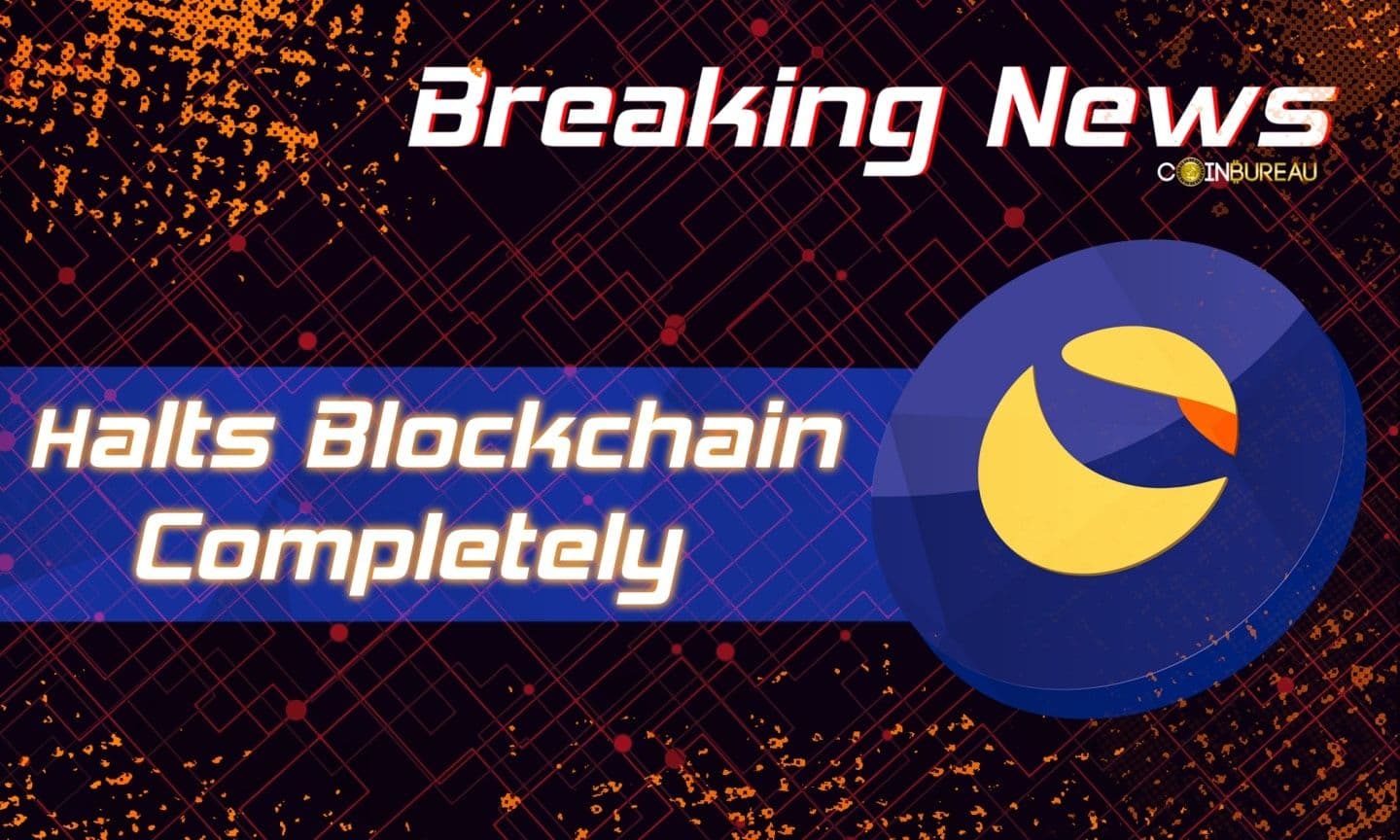 Terra Halts Blockchain Completely Following Massive Collapse